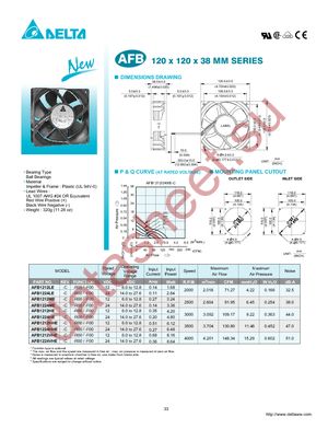 AFB1212HHE-TP02 datasheet  